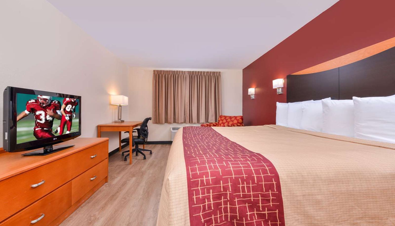 Kamer - IL Red Roof Inn & Suites Danville