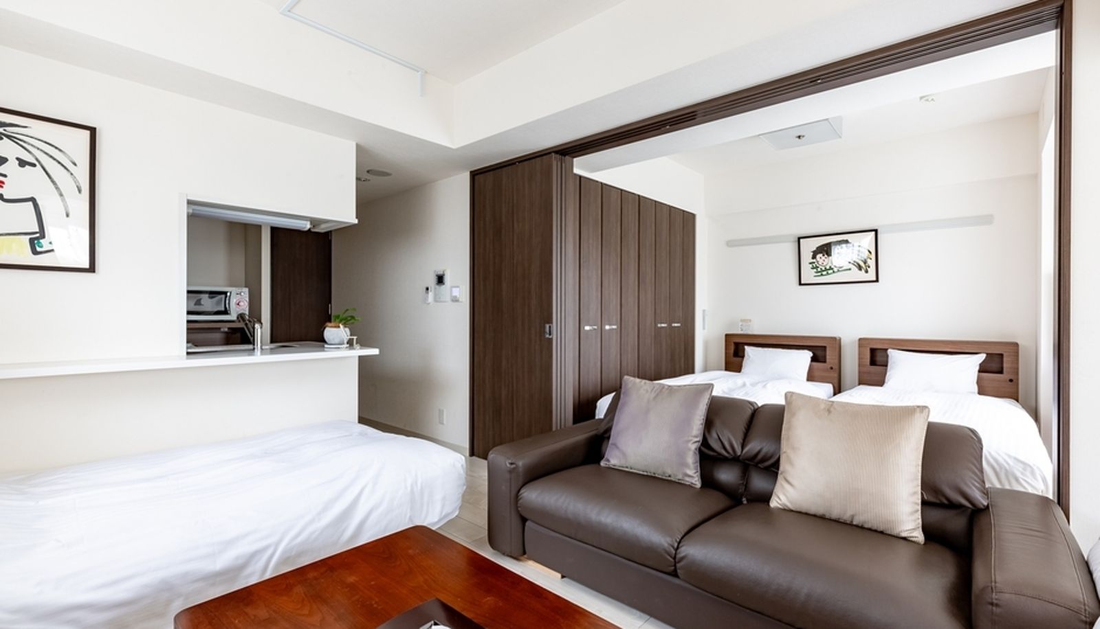 Vierbettzimmer - Bureau Shitennoji Hotel