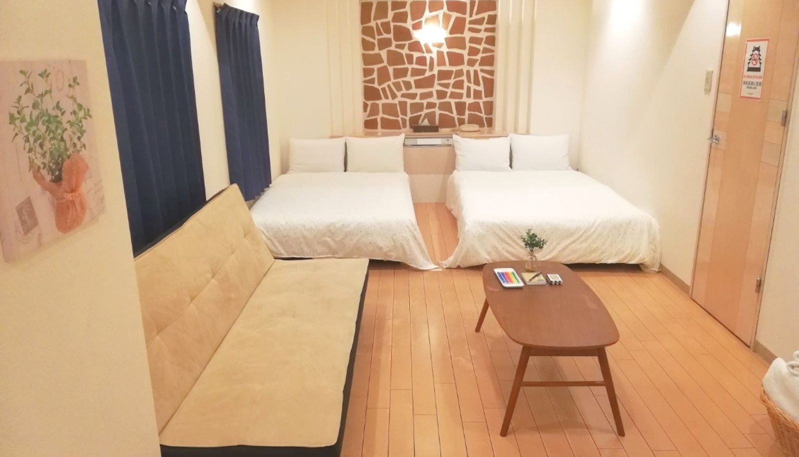 Chambre triple - Hotel Samurai