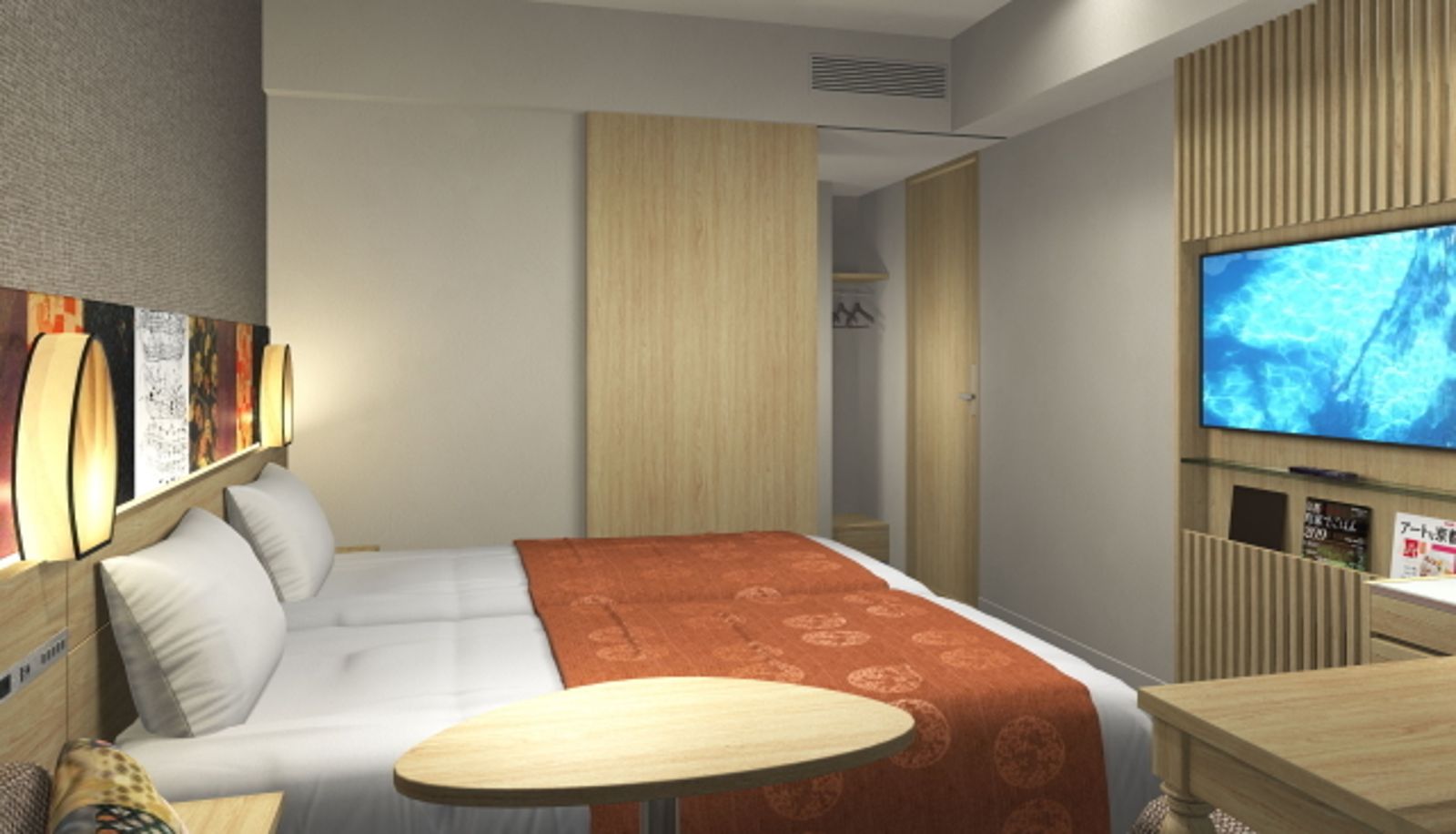 Pokój standardowy (dwuosobowy) - Hotel Grand Bach Kyoto Oike Select