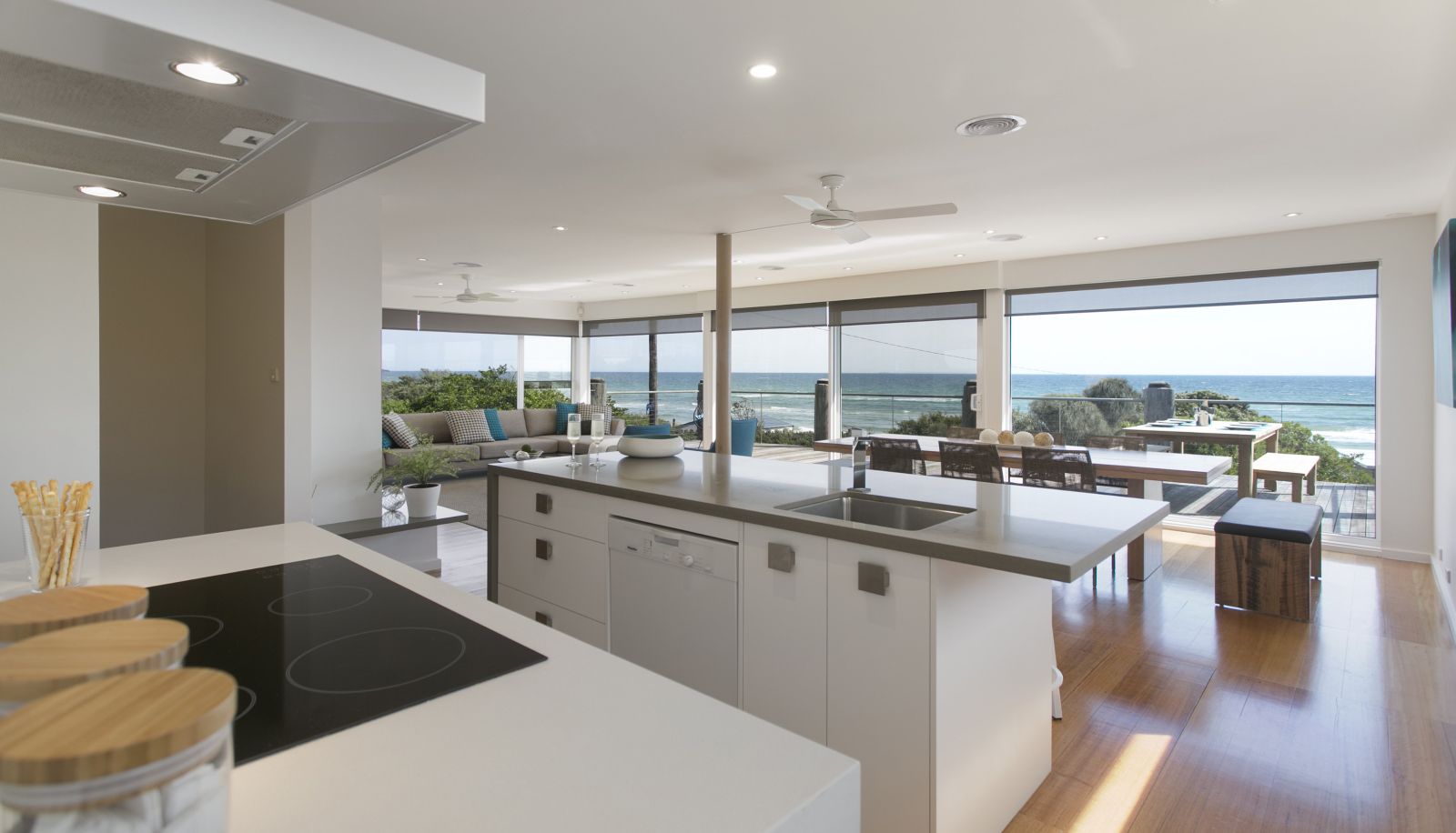 Coin cuisine dans la chambre - Holiday Shacks - Anchor Beachfront Retreat