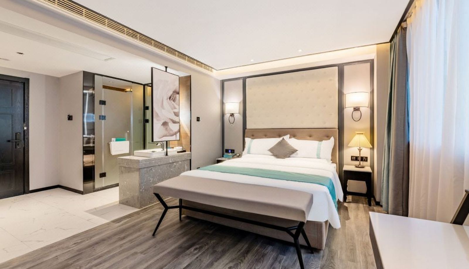 Hall - Xiana Hotel (Vientiane City Store of Shantou High speed Railway Station)