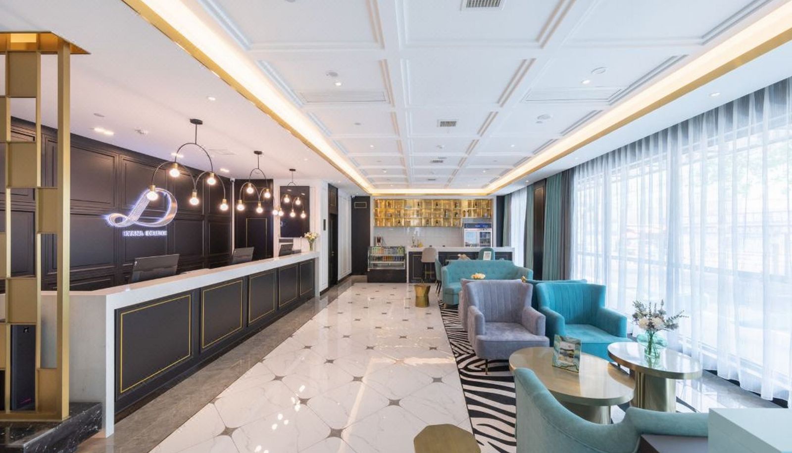 Hall - Xi'an Deluxe Hotel (Qingdao Beer Street Zhongshan Park Branch)