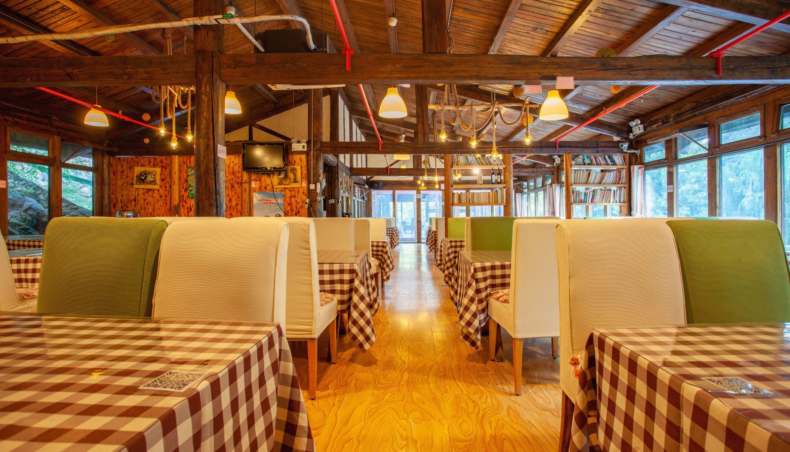 Zewnętrzna część hotelu - Beijing Shui'an Mountain Bar Resort (Yanqi Store)