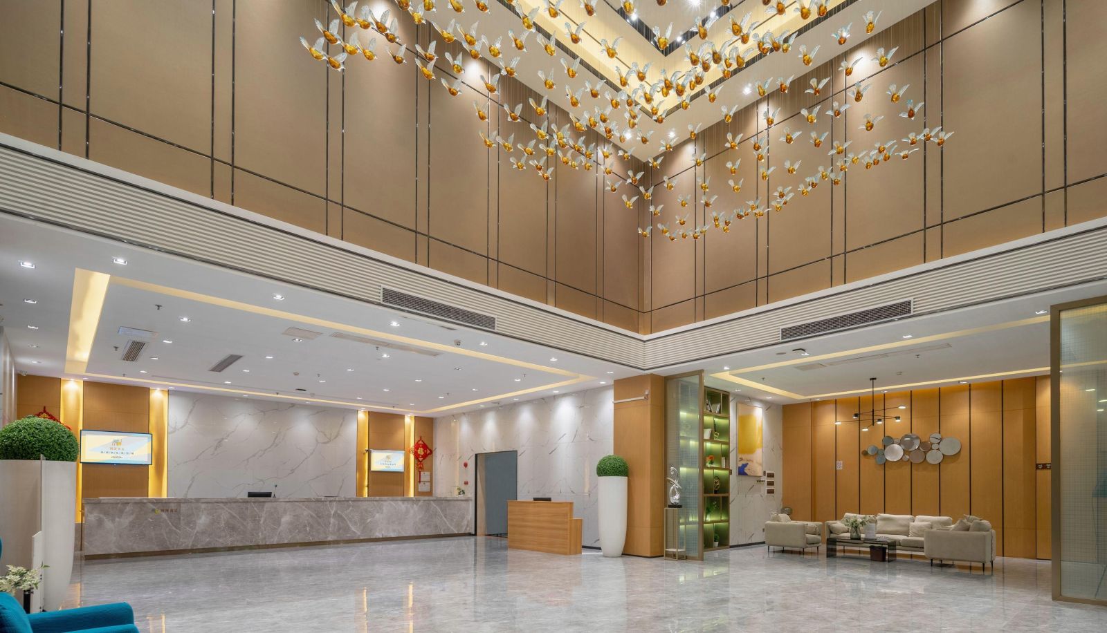 Hotel Außenbreich - Xinmingpin Hotel (Ceramic Expo City Store)