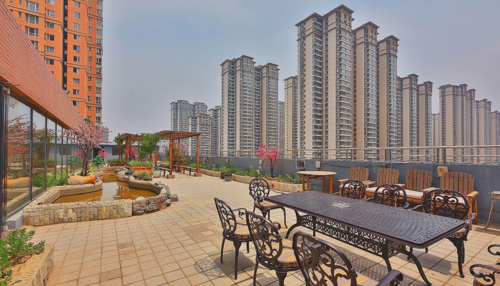 Zewnętrzna część hotelu - City Fourth Courtyard) Ouyun Boutique Hotel (Chang'an Wanda Branch