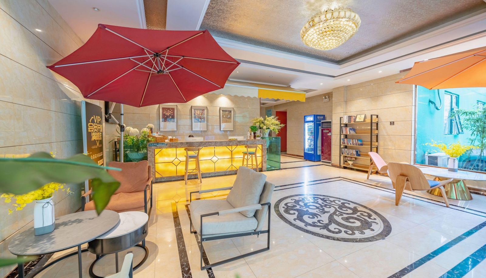 Buitenruimte van het hotel - Huaye · Yaju Hotel (Xinyang Pingqiao Liugao Store)
