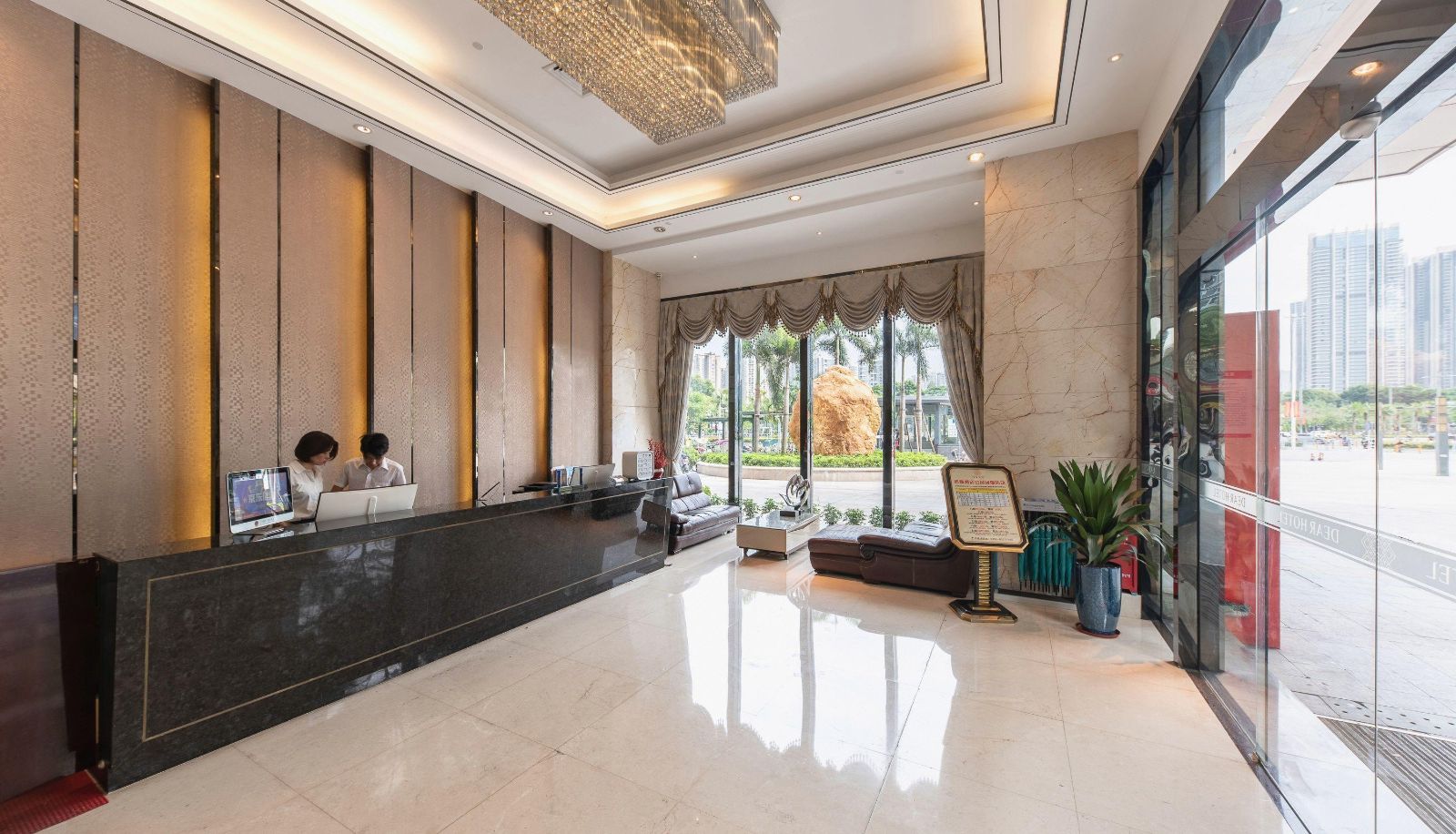 Zona exterior del hotel - Diya Hotel (Shenzhen Bao'an Metro Station Store)