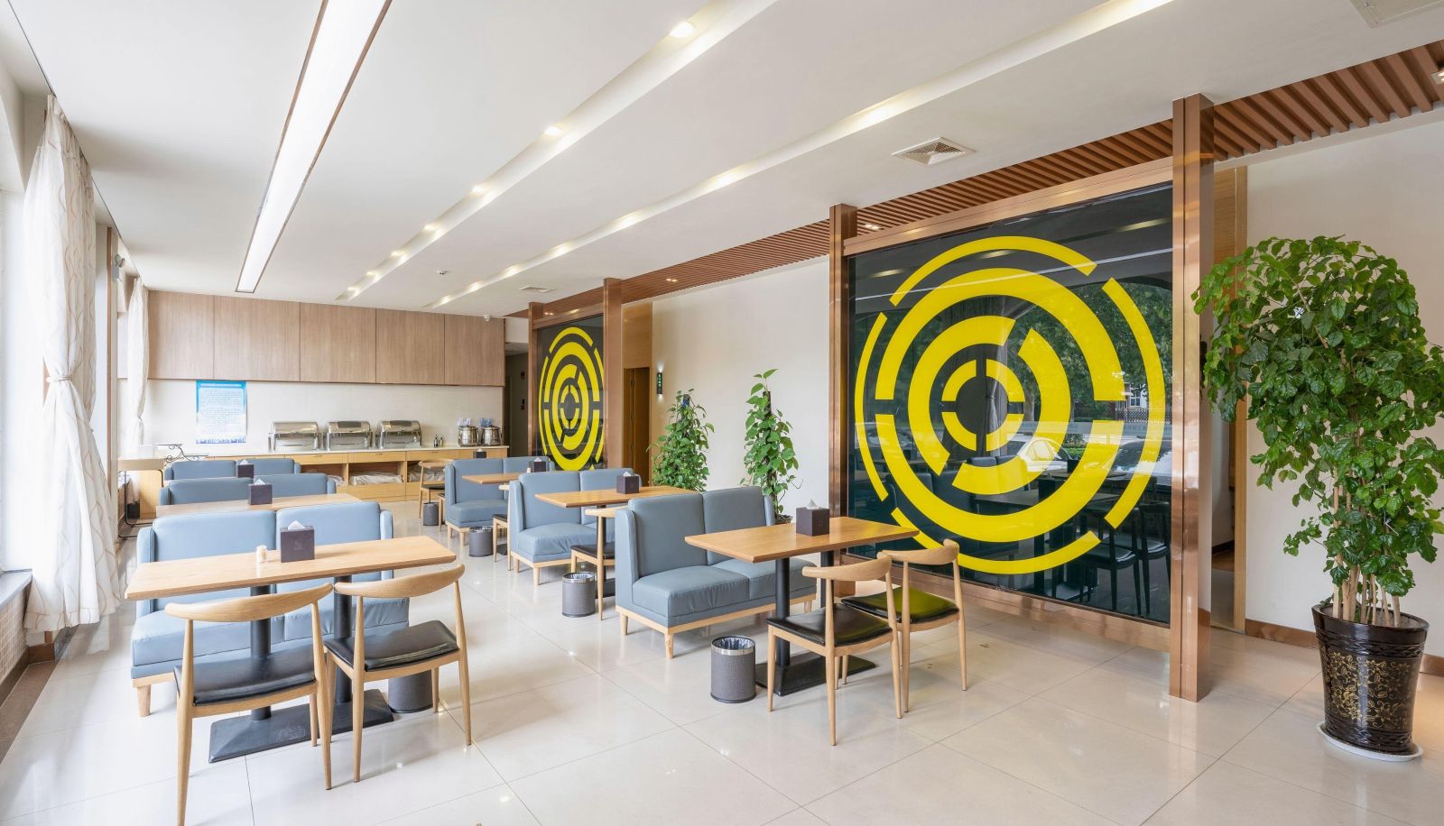 Zona exterior del hotel - Jinan High-tech Zone)  Wanda Plaza Greenhouse Smart Choice Hotel (CBD