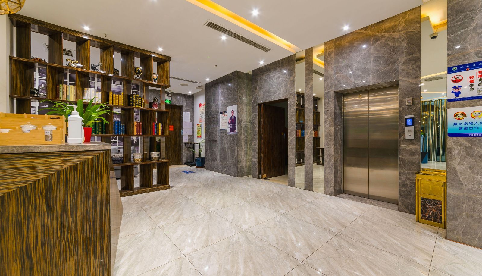 Buitenruimte van het hotel - Dingerman Boutique Hotel (Jinan Road Branch)