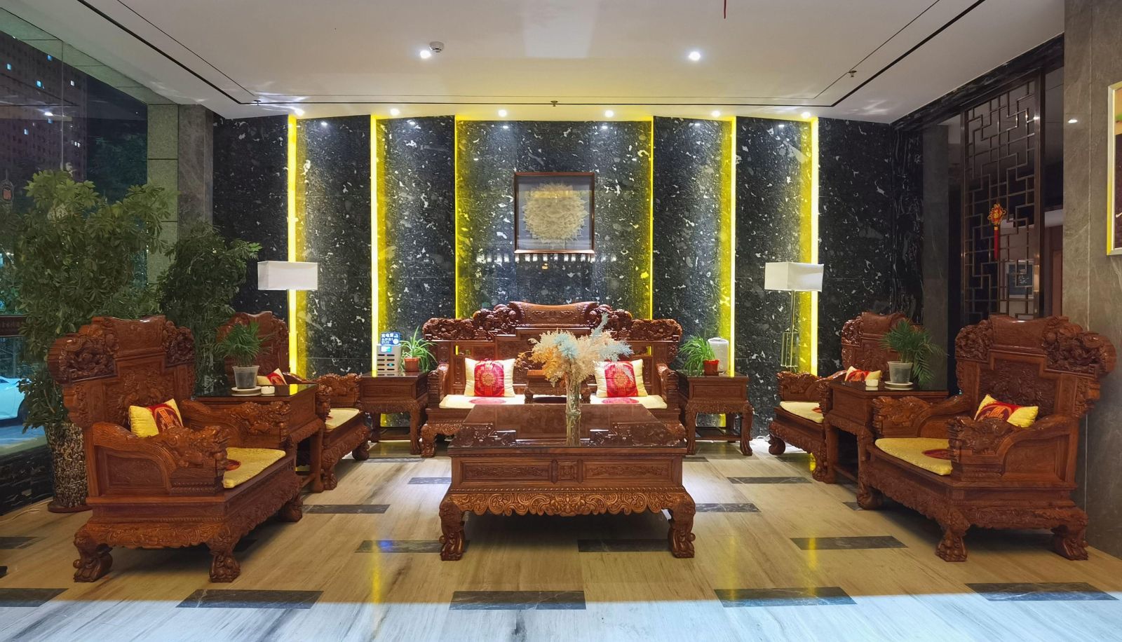 Zewnętrzna część hotelu - Jinshuiqiao Hotel