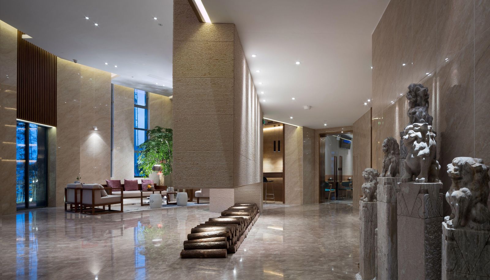 Zewnętrzna część hotelu - Puhe · Lizhi Intelligent Cinema Hotel (North Golden Eagle Store)