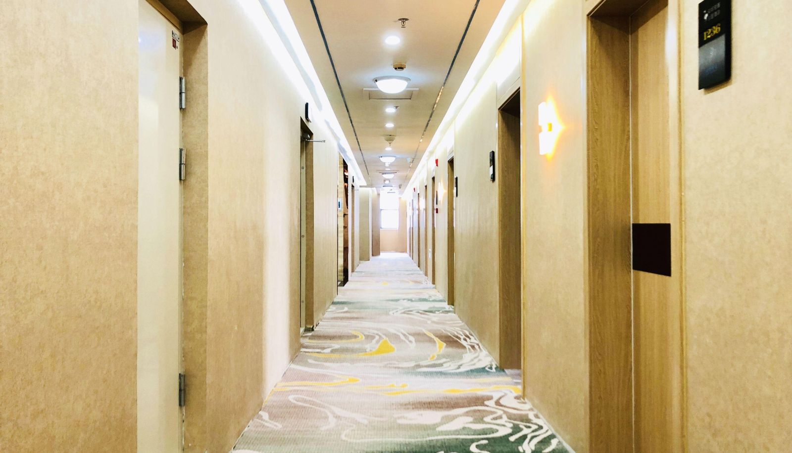 Buitenruimte van het hotel - Brice Boutique Hotel (Huaiyuan Night Market)