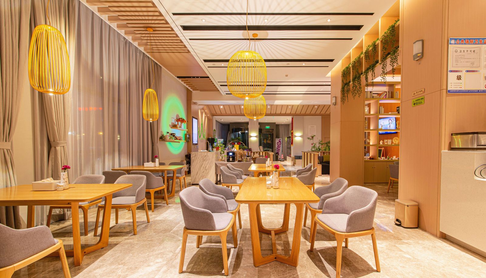 Buitenruimte van het hotel - Nantong Maoshanwu Smart Hotel (Vientiane City Store)