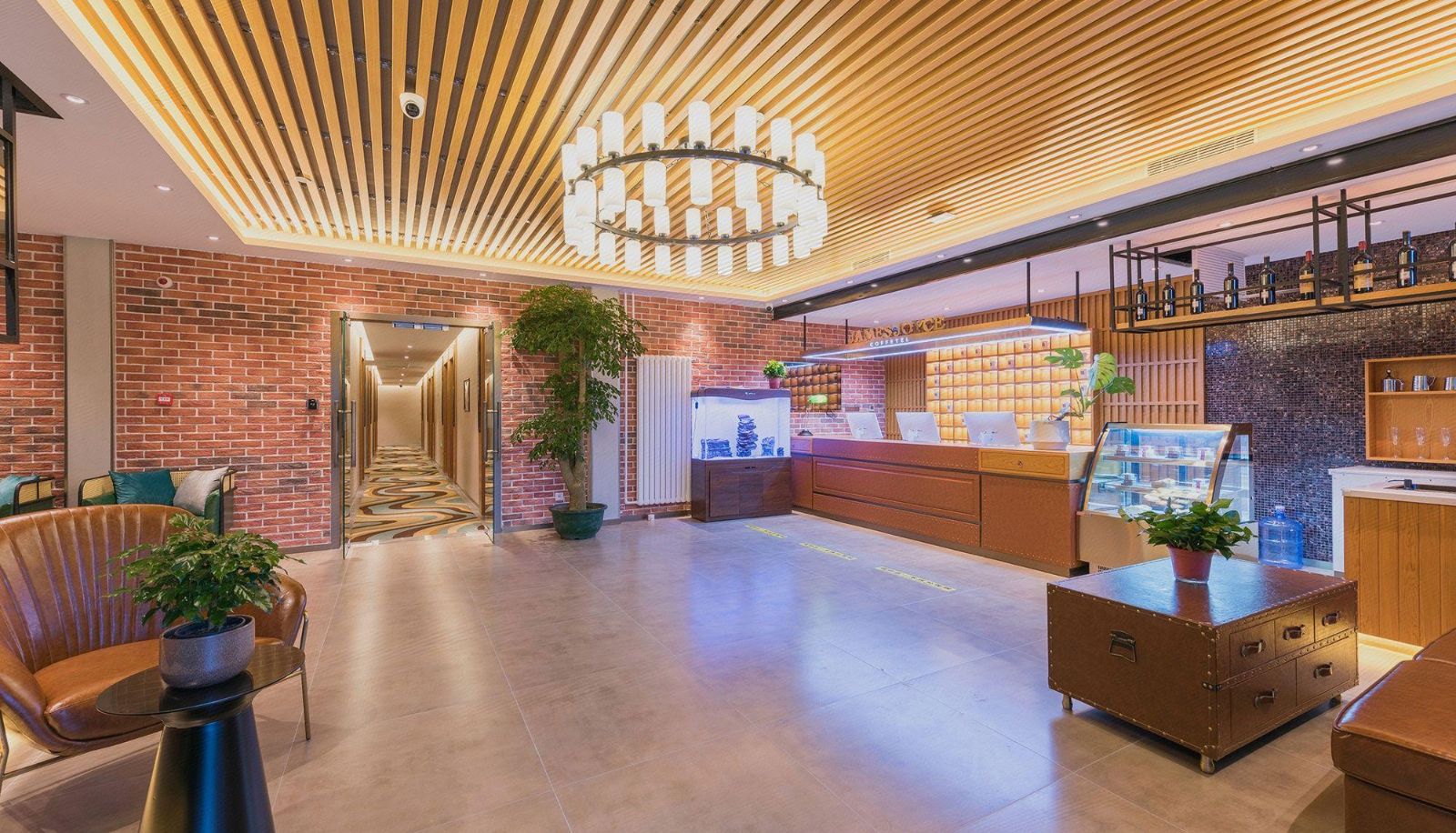 Hotel Außenbreich - Zhe · Fei Hotel (Beijing Tongzhou Wanda Chest Hospital Canal Business District Material College Store)