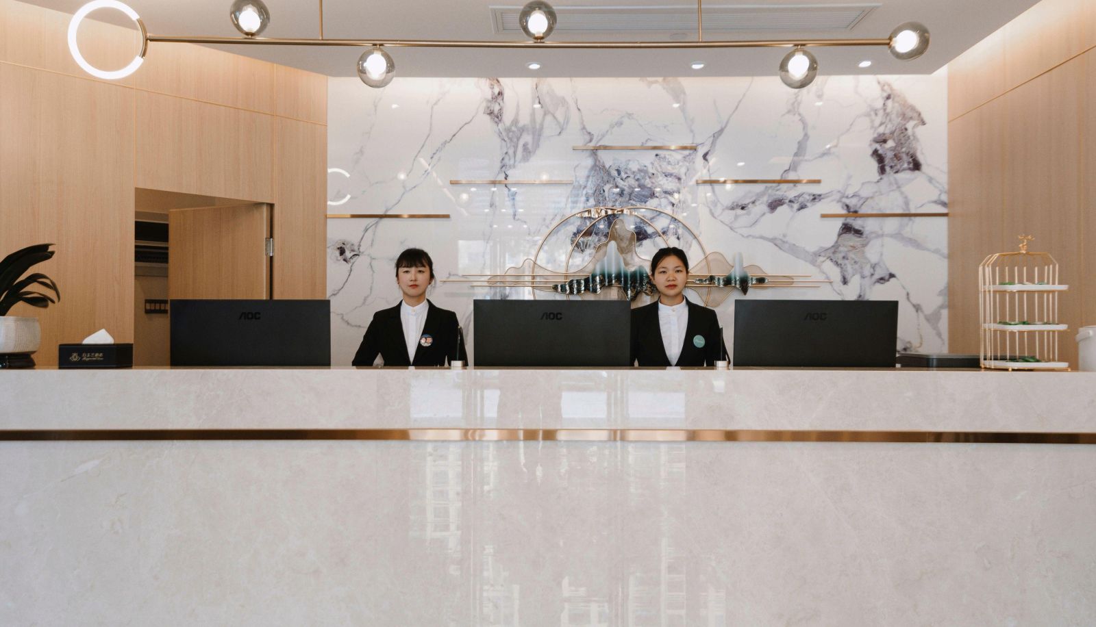 Buitenruimte van het hotel - Magnolia Business Hotel (Huangshi North Station Branch)