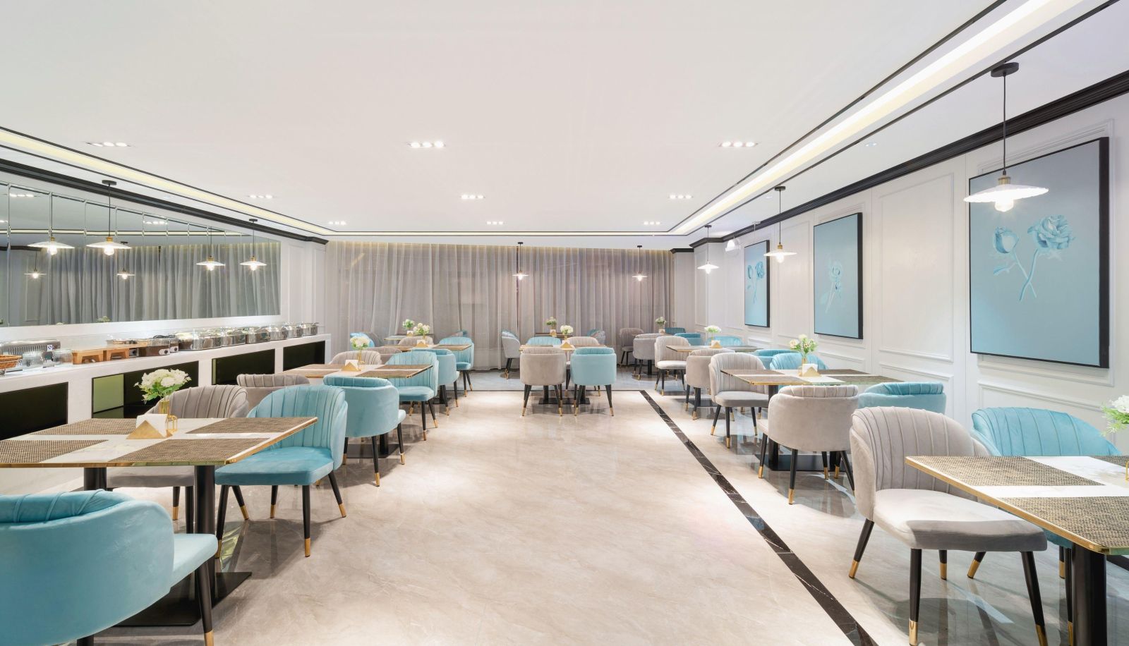 Area esterna dell'hotel - Xi'an Qingya Hotel (Zunyi Shidai Tianjie Medical College Store)