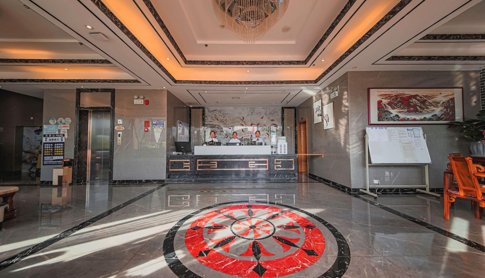 Hotel outdoor area - Deyi Smart Boutique Hotel (Niujiezhuang Metro Station Store)