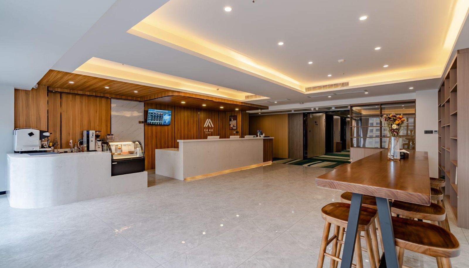 Zona exterior del hotel - Aifei Hotel (Wanda City Subway Station of Hefei Binhu Rongchuang Park)