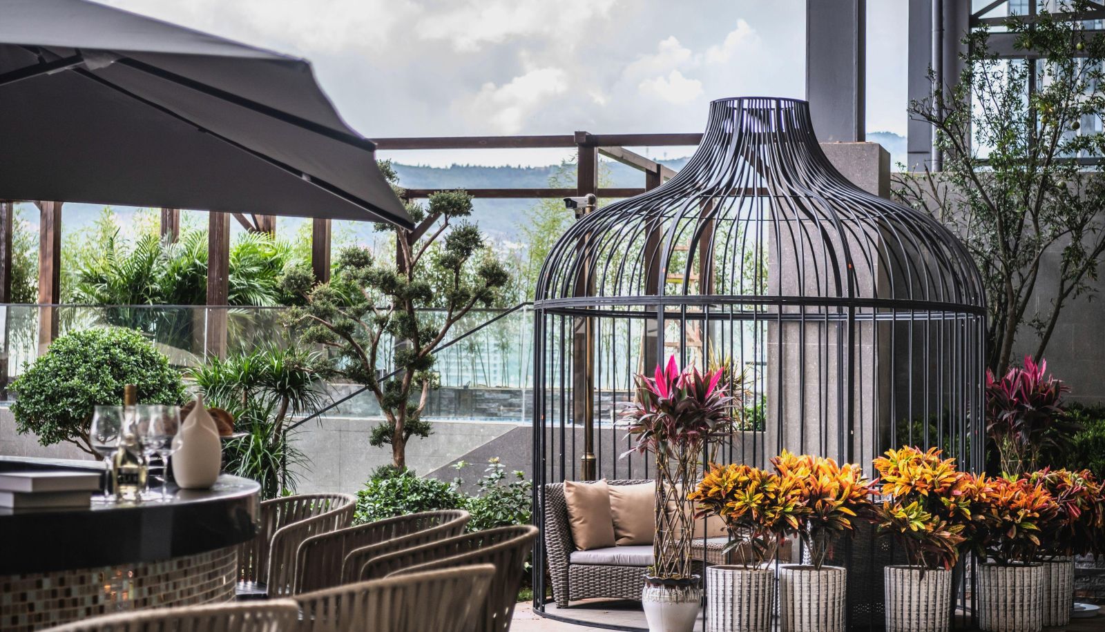 Zona exterior del hotel - Kunming Longda Wyndham Garden Hotel