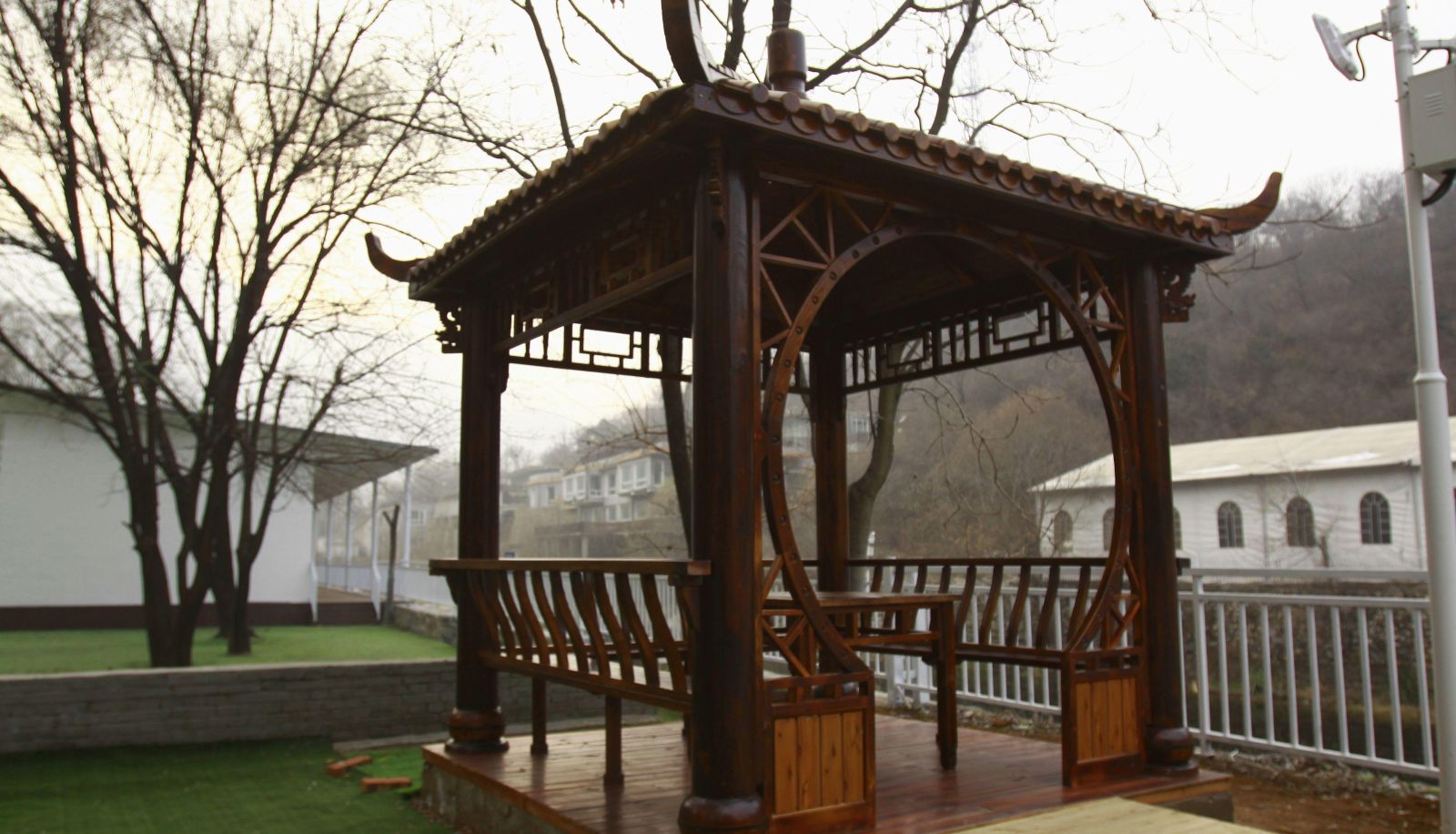Zewnętrzna część hotelu - Chaijiashan County Boutique House