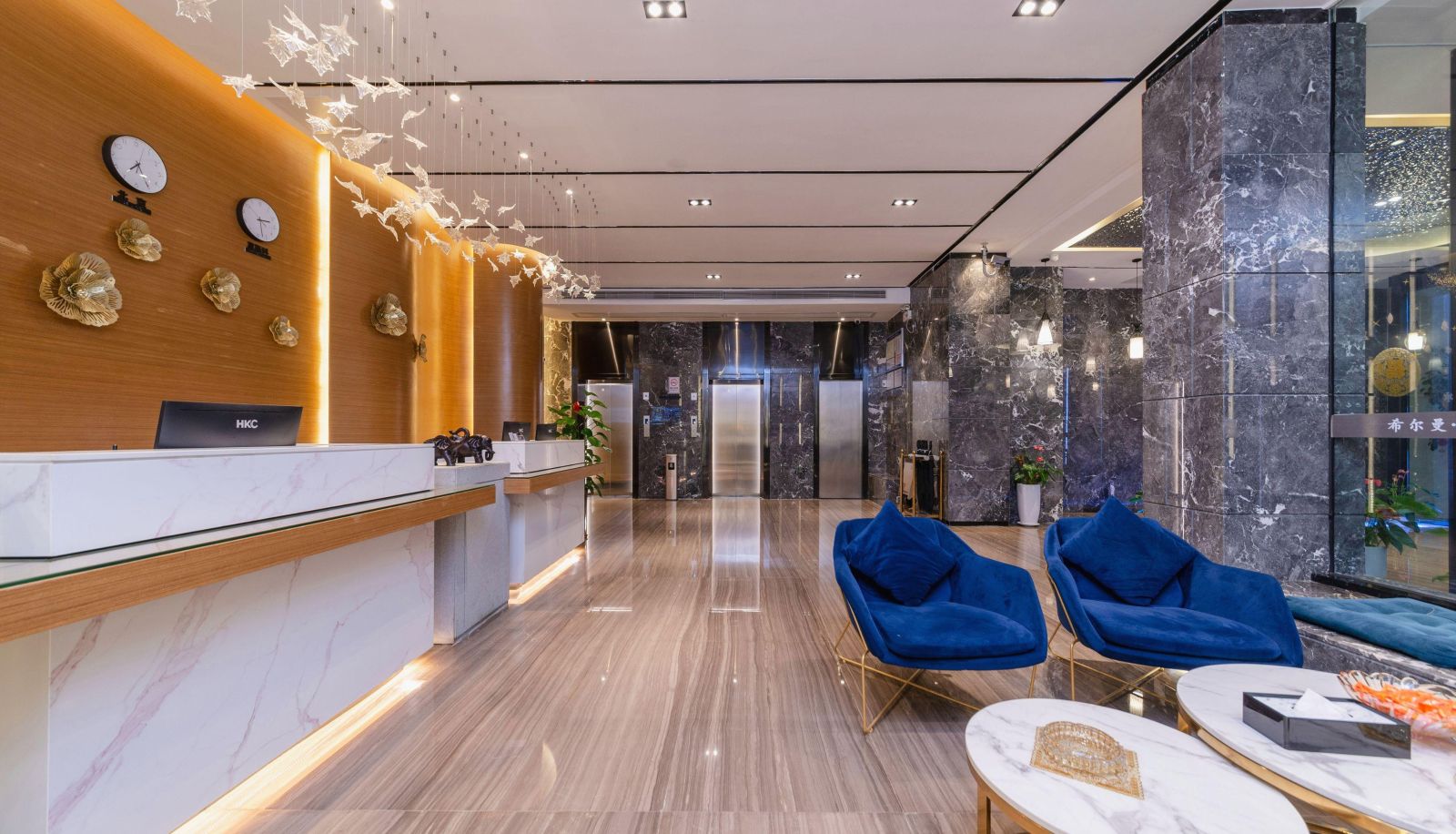 Zewnętrzna część hotelu - Hillman Smart Hotel Apartment (CICC Times Plaza Store)