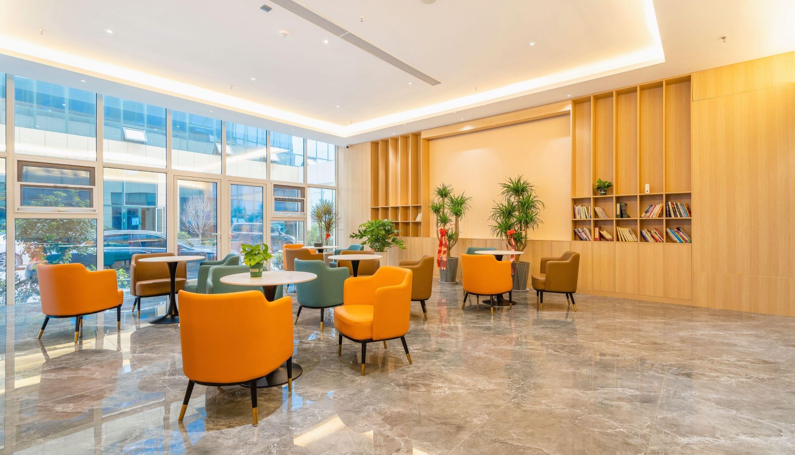 Buitenruimte van het hotel - Zhuoying Movie Hotel (Qingdao Jiaodong International Airport Jiaodong Subway Station Store)