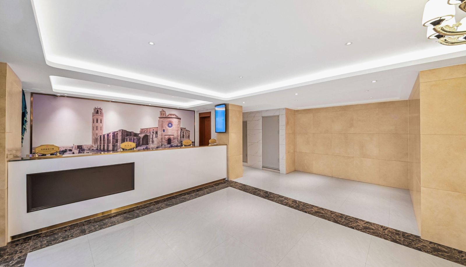 Buitenruimte van het hotel - Wuduo Jiahe Hotel (Gaobeidian Railway Station Branch)