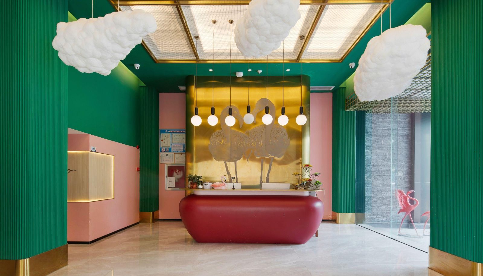 Hotel outdoor area - 5.0 Joseph 3D Movie Online Red Hotel (Yuhuan Wuyue Plaza Store)