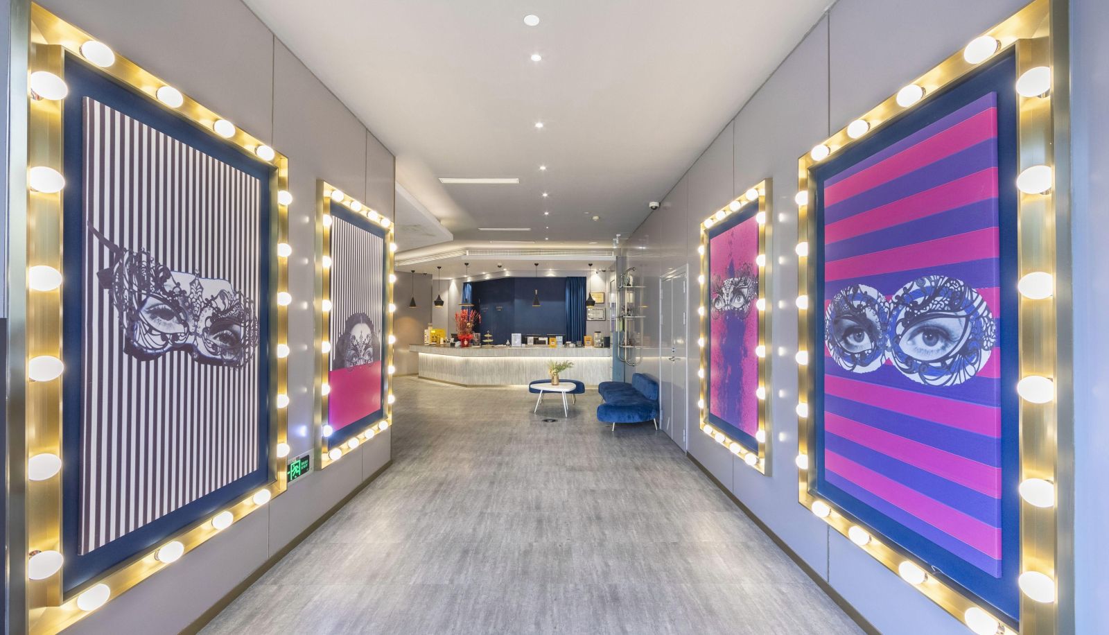 Area esterna dell'hotel - Weikai E-sports Hotel (Shanghai Changshou Road Wuning Road Subway Station Store)