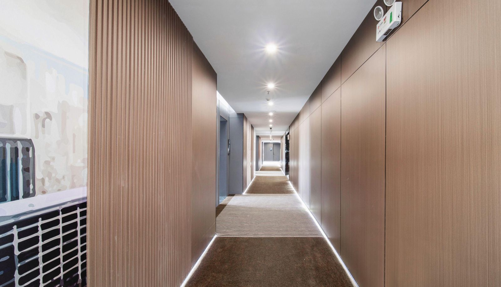 Buitenruimte van het hotel - Kunming Lanwan Smart Hotel (Vanke Charm City Guangwei Subway Station Branch)
