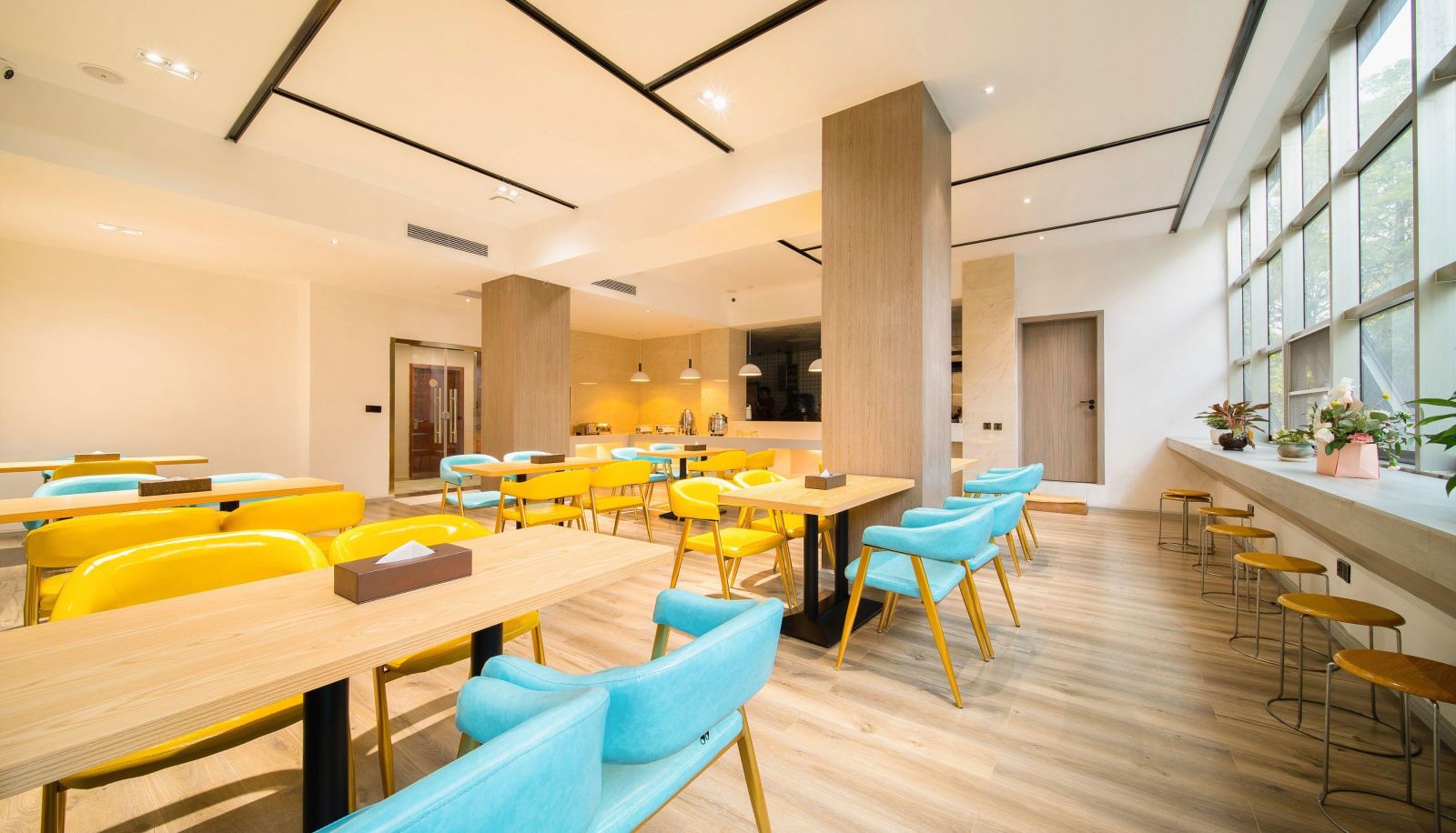 Buitenruimte van het hotel - Kunming Lanwan Smart Hotel (Vanke Charm City Guangwei Subway Station Branch)