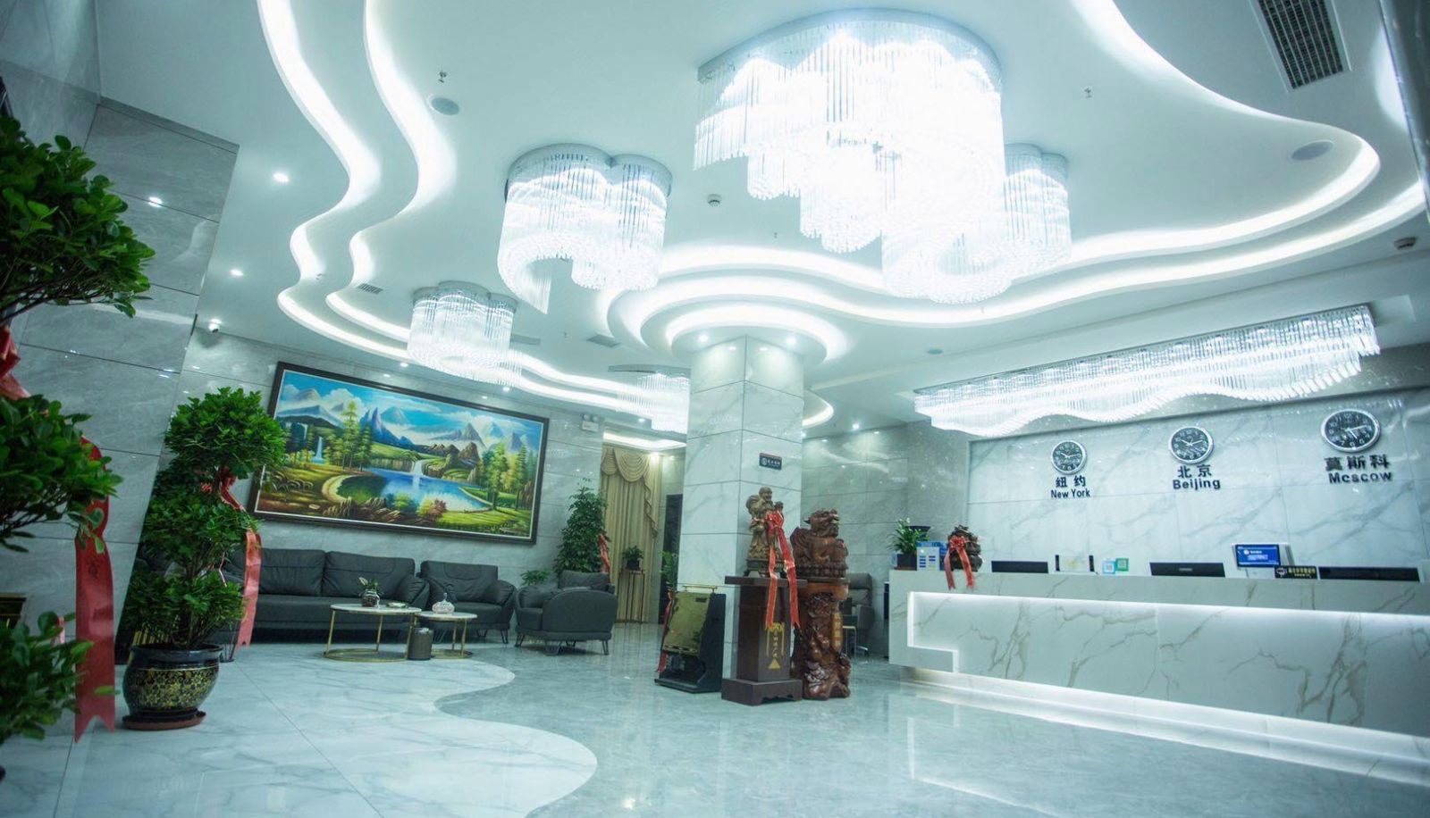 Buitenruimte van het hotel - Zebra Edge Smart Theme Hotel (Altay Road Store)