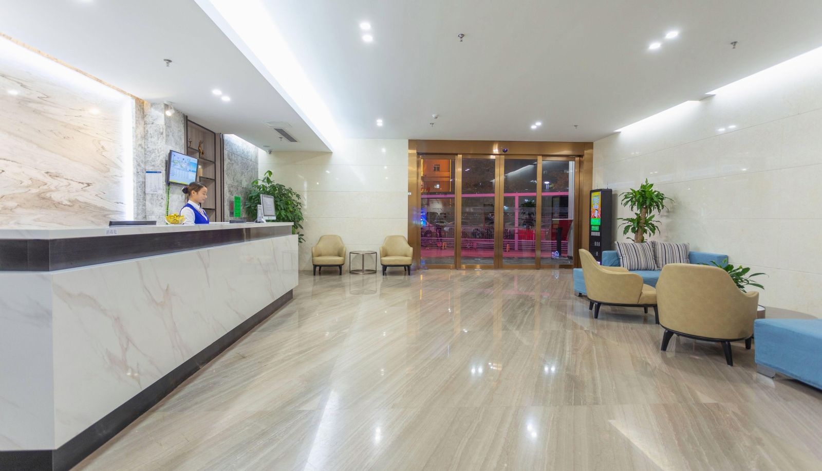 Buitenruimte van het hotel - Yaster Hotel (Bao'an Airport Store of Shenzhen International Convention and Exhibition Center)