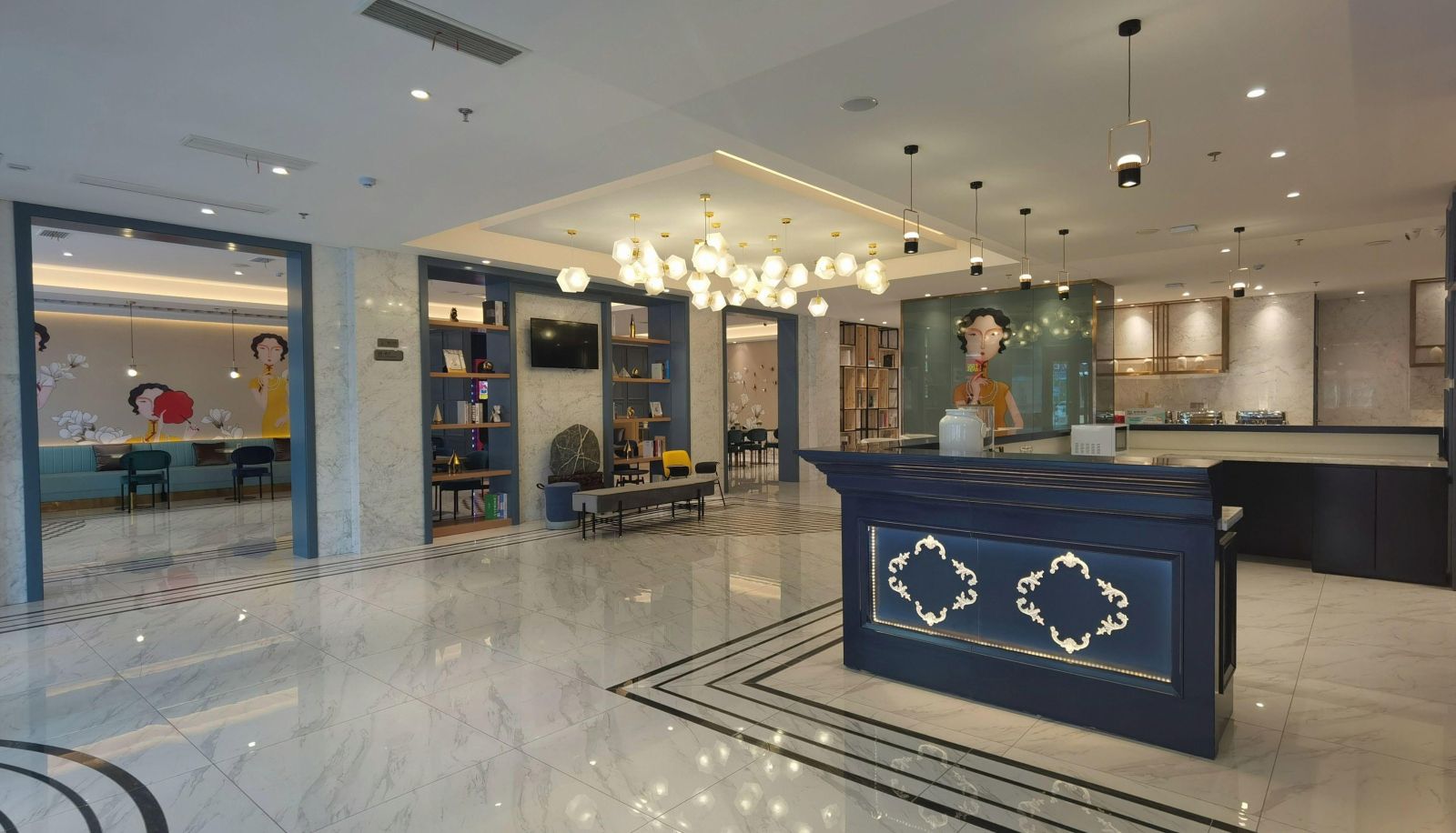 Hotel outdoor area - Baiyulan Hotel Taihan High speed Railway Station Panhe Park Store