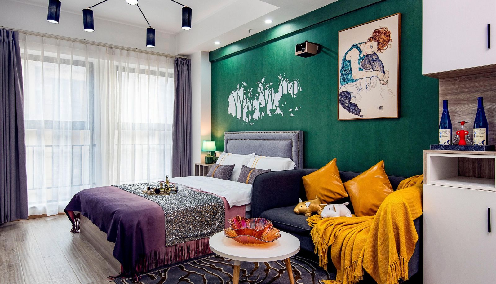 Room - Boyatu Projection Hotel (Chengdu Zhaojue Temple Store)