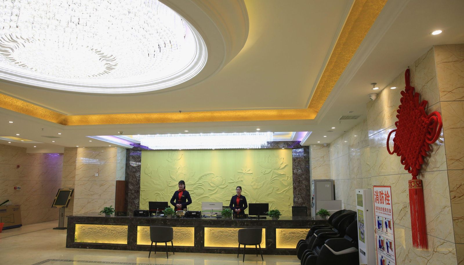 Zewnętrzna część hotelu - Shangke Hotel (Zhumadian Yicheng District Government Store)