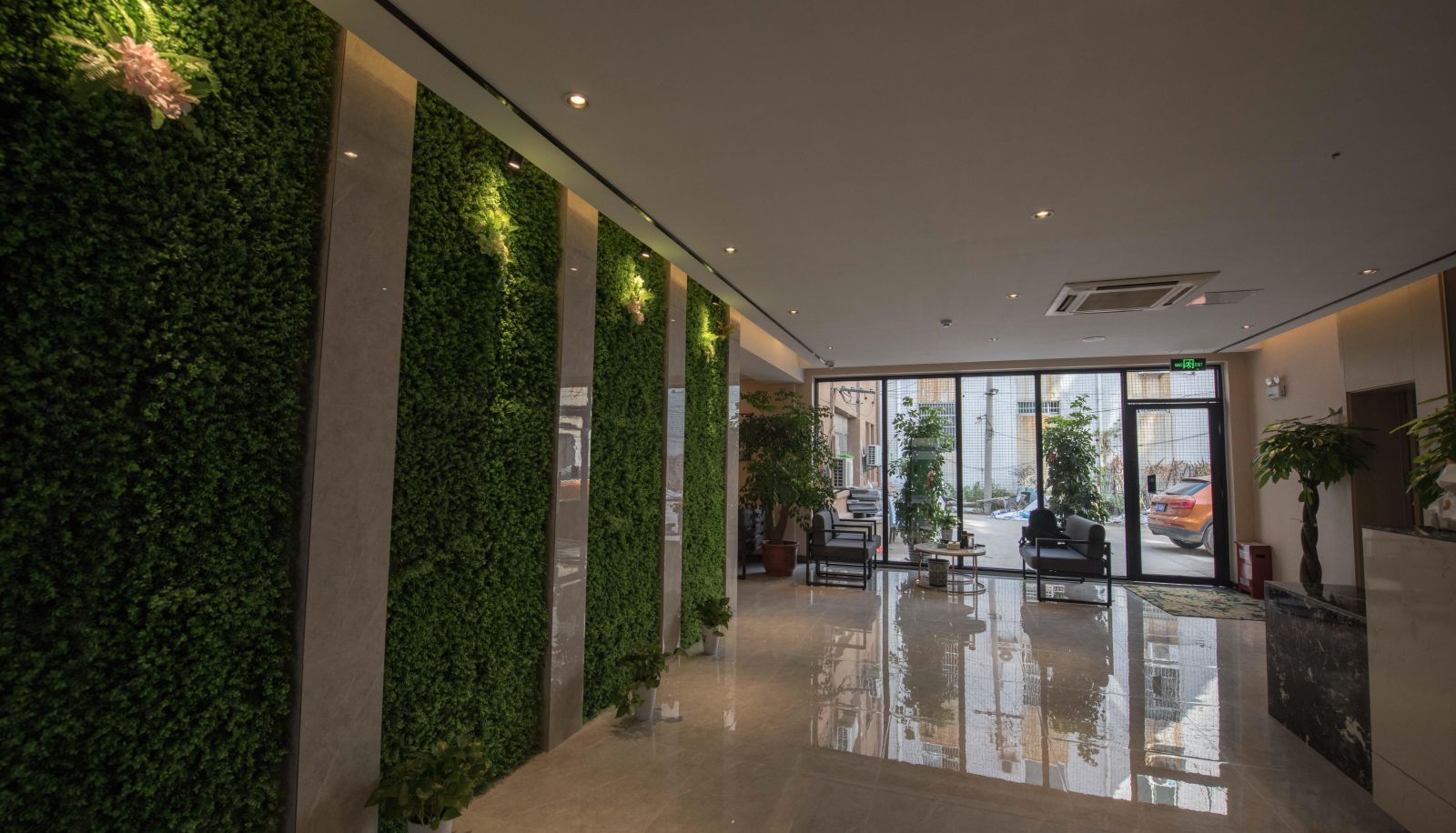 Zona exterior del hotel - Berman Hotel (Hefei Guogou Plaza Sanli'an Subway Store)
