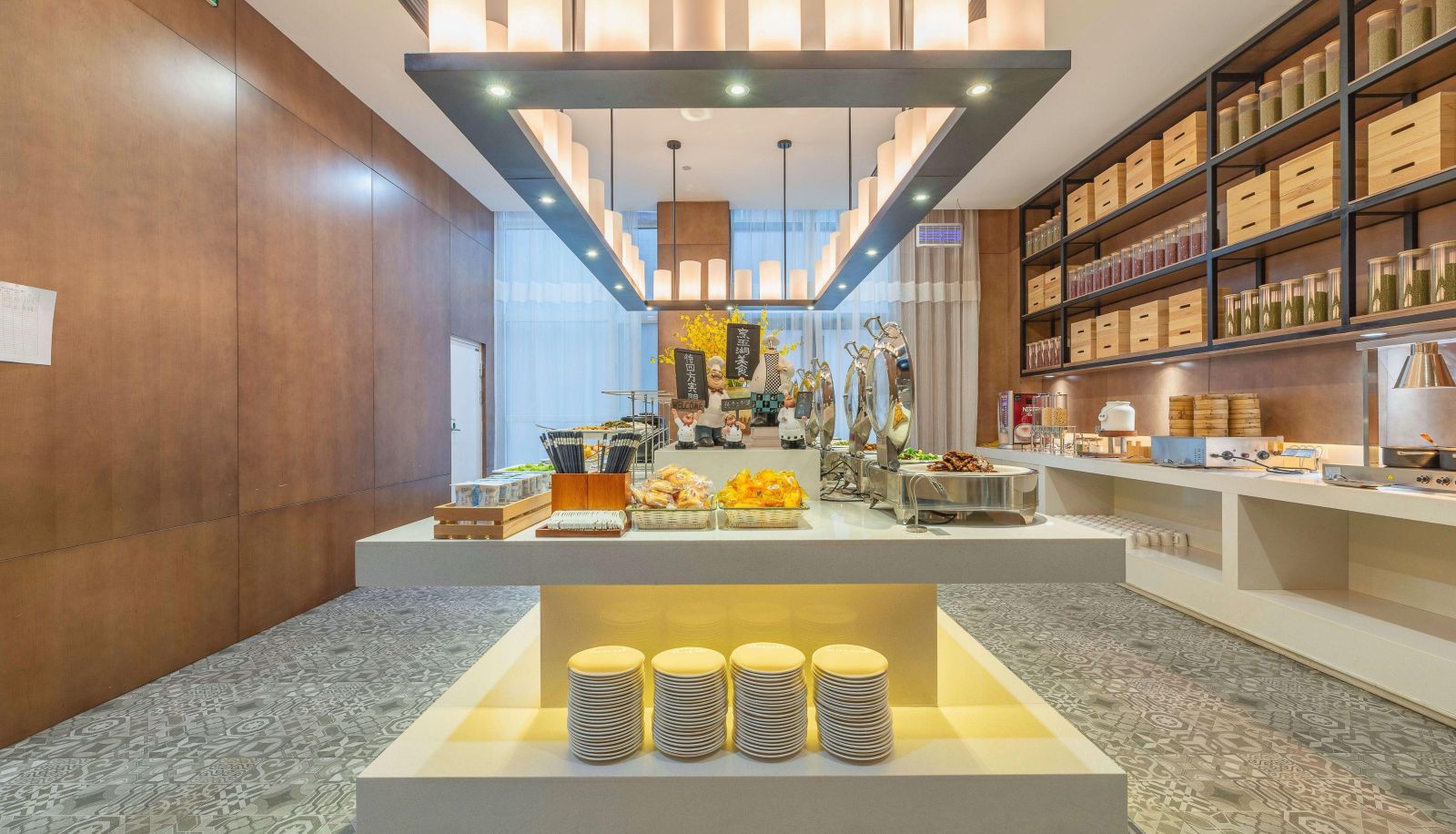 Buitenruimte van het hotel - Yishang Hotel (Zibo Zhangdian District Government University of Science and Technology Store)