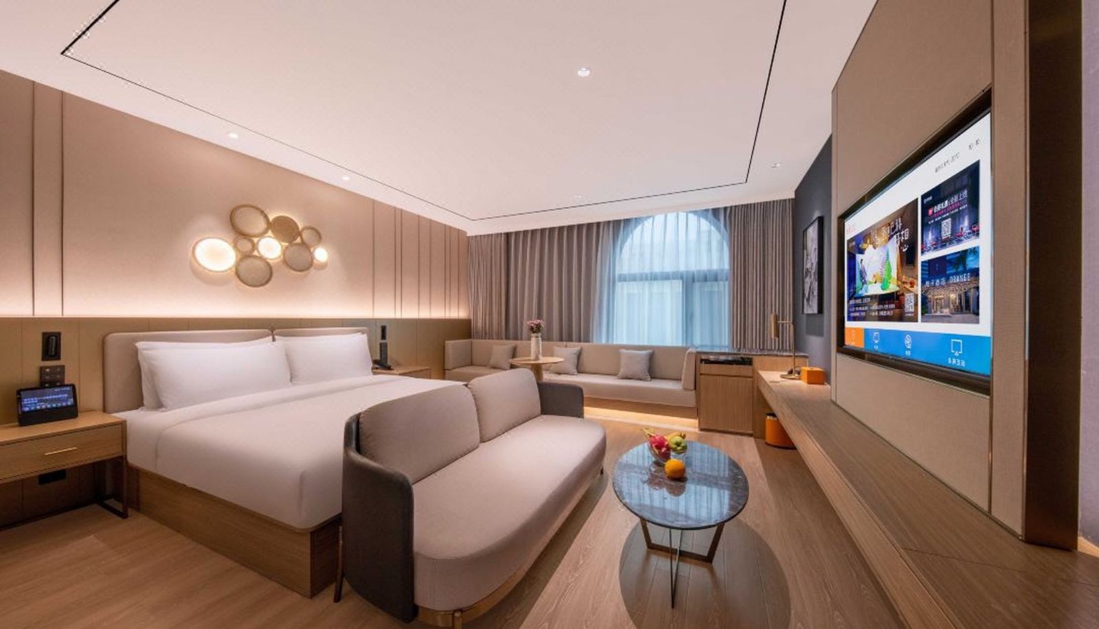 Salón - Orange Beijing Tongzhou Songzhuang Art District Hotel （beijing Tongzhou Songzhuang Art District Hotel）