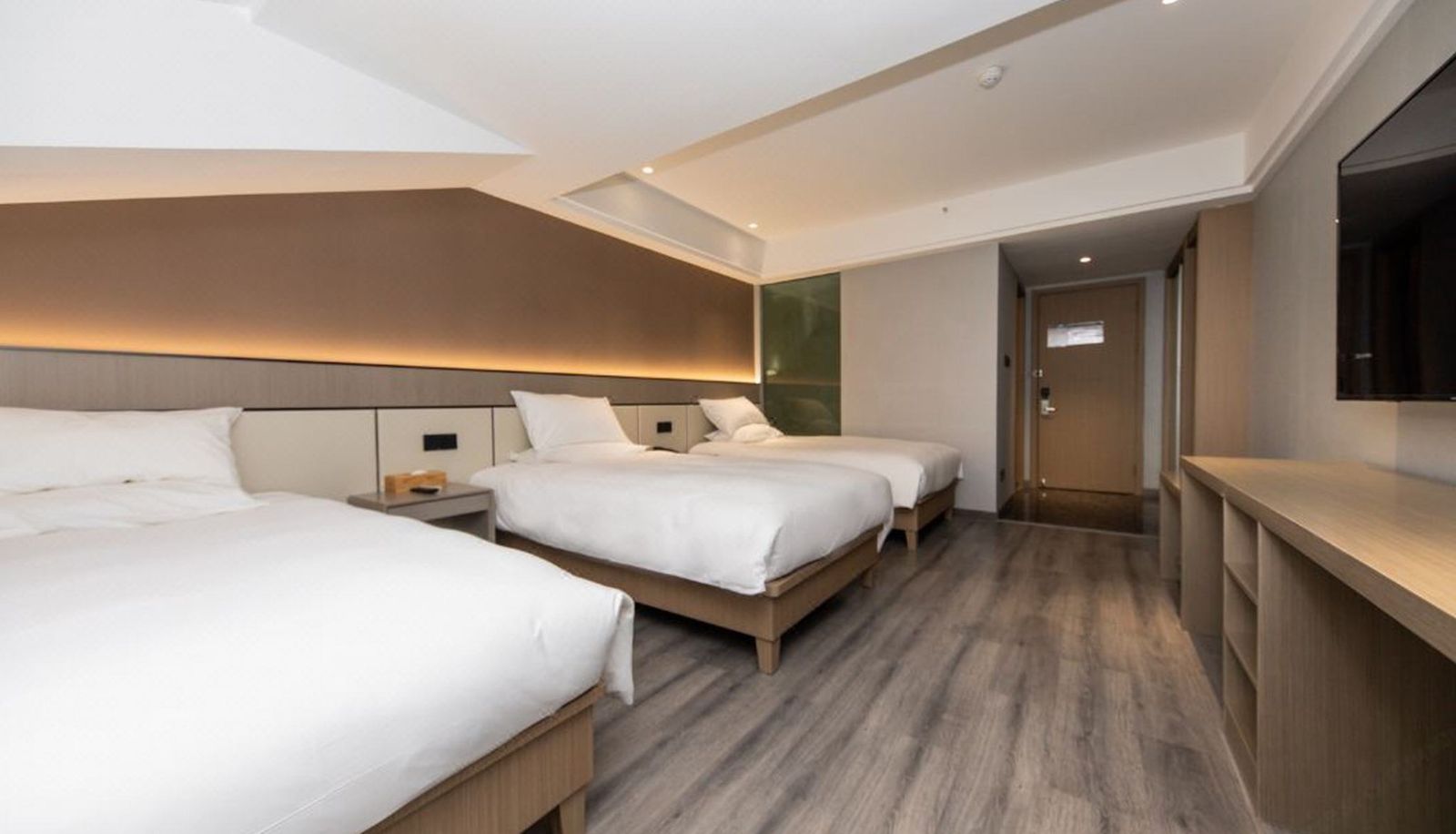 Komfortzimmer (Doppel) - Yilaizhou Shandong Port kaihong Plaza Hotel (kaihong Plaza, Donggang, Zhoushan)