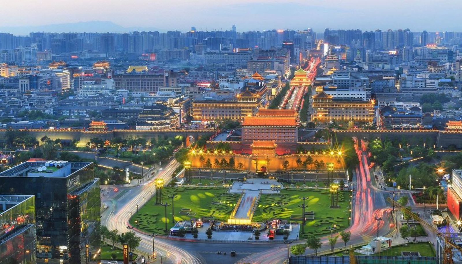 Surrounding - Yilai Xi'an Nanshaomen airport bus Hotel (Xi'an Mingchengqiang Nanshaomen Subway Station)