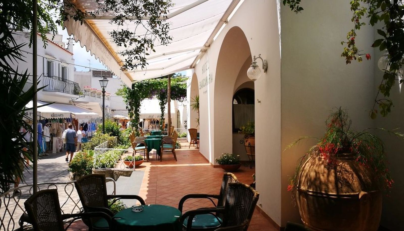 Terasse - Hotel Biancamaria