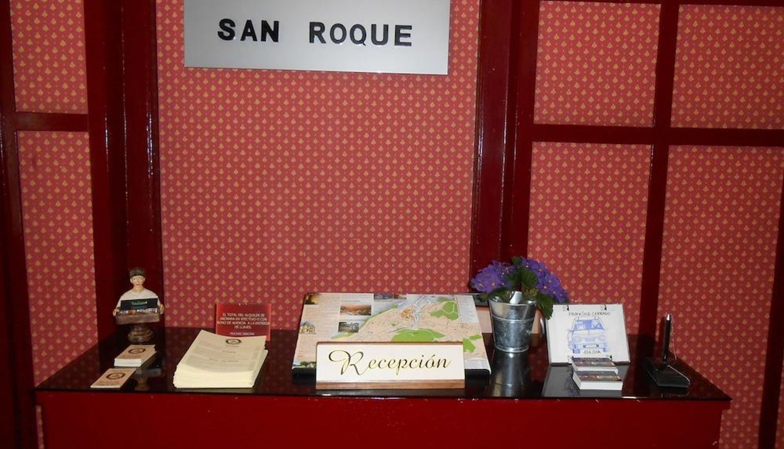 Recepción - Apartamentos San Roque