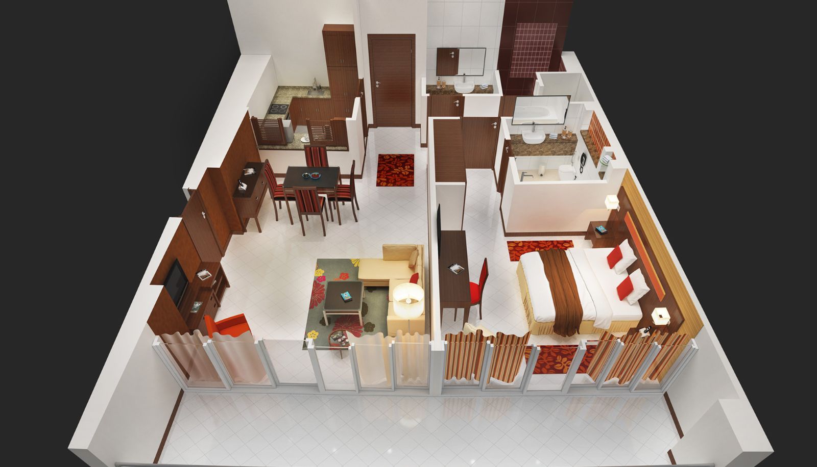 Pokój typu standard - Flora Park Deluxe Hotel Apartments