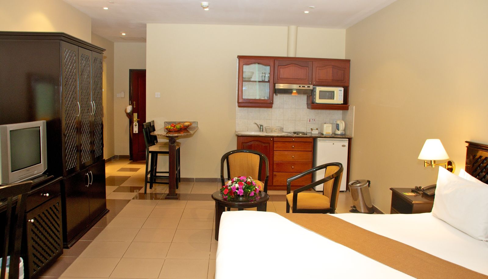 Kitchen area in the room - HARBOUR VIEW SUITES