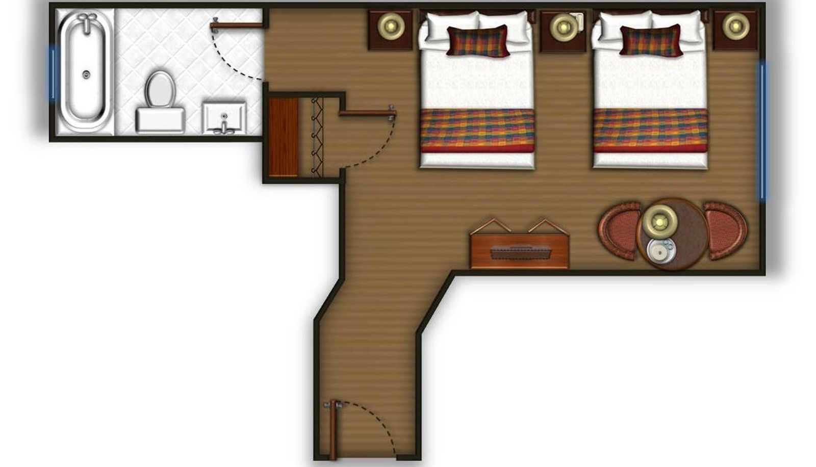 Zimmer - Casablanca Hotel by Library Hotel Collection