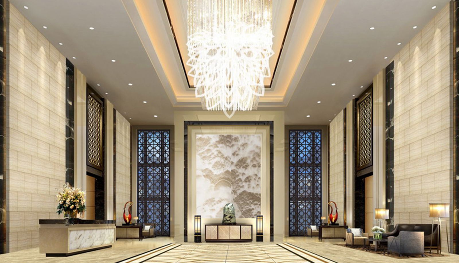 Vista interior - Yinchuan International Convention Center Hotel