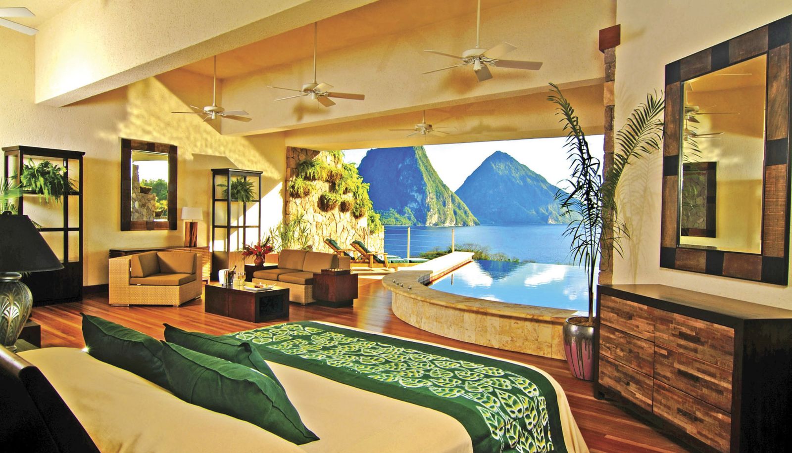 Suite - Jade Mountain Resort