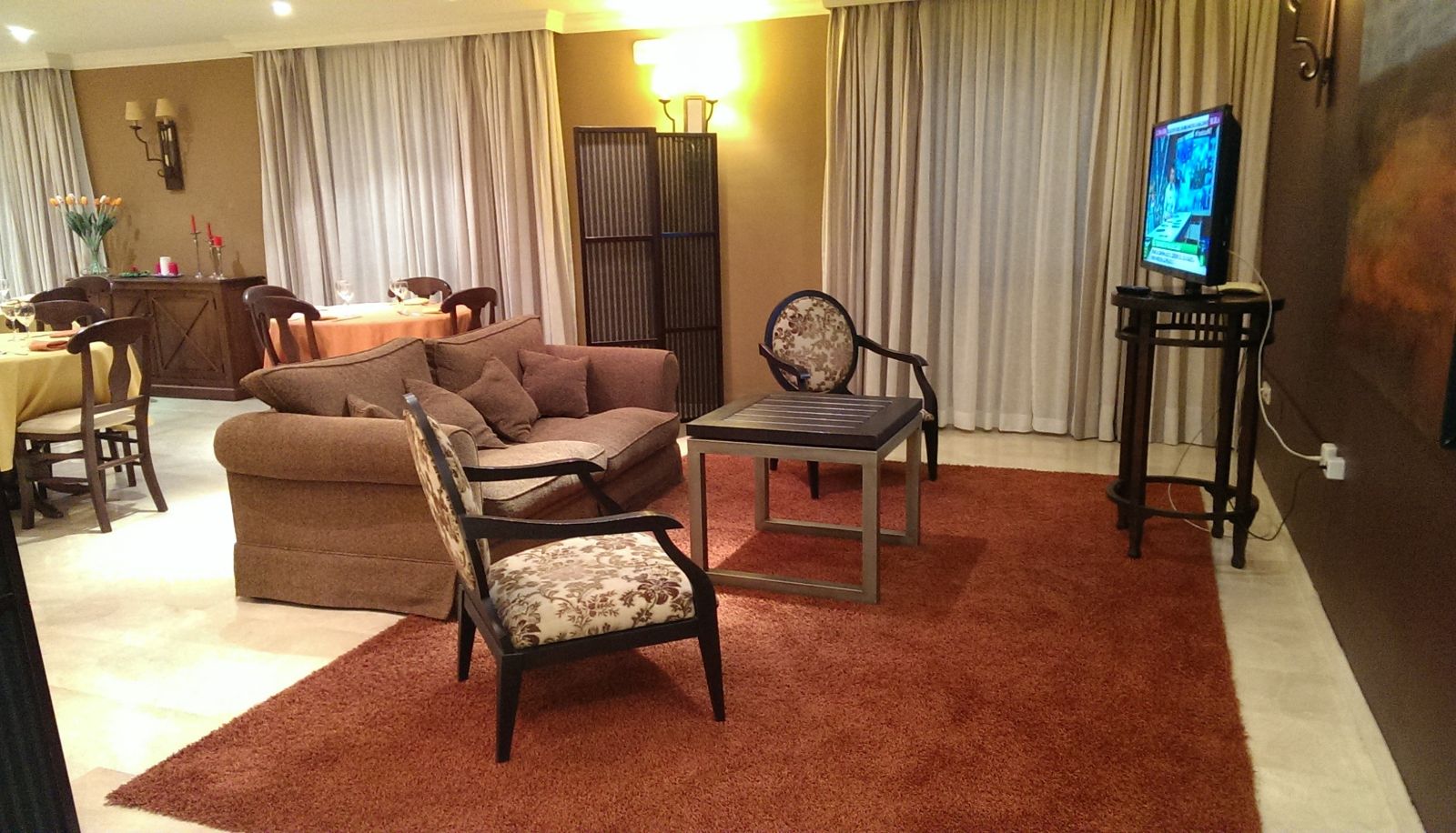 Sala TV - Hotel Sierra Hidalga